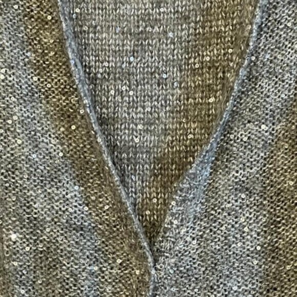 Michael Kors Mohair Sequined Cardigan - Picture 3 of 13